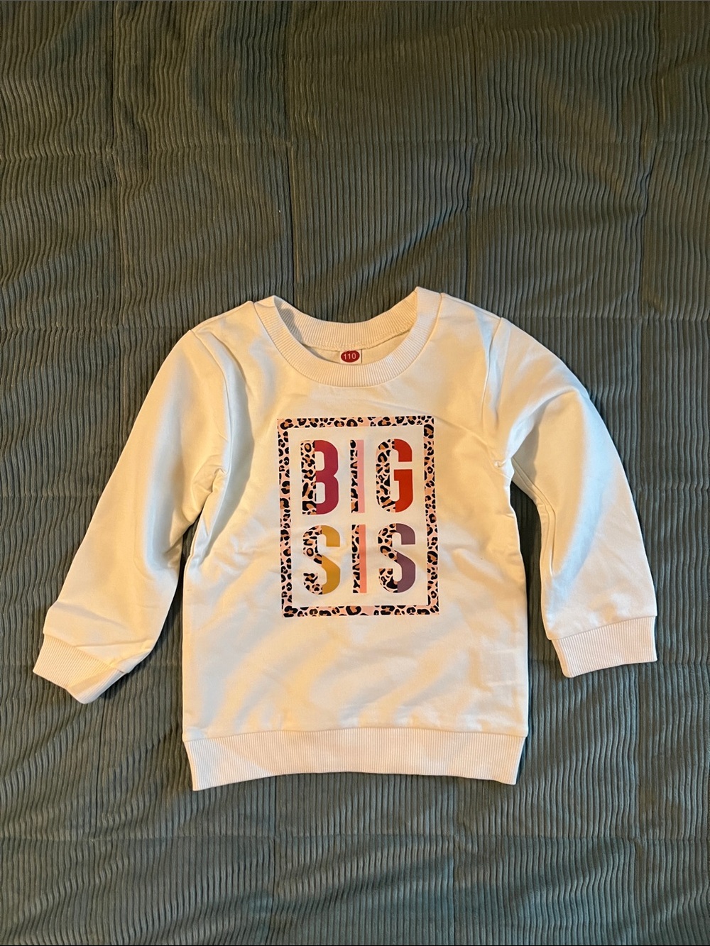 Big Sis 3T Sweatshirt
